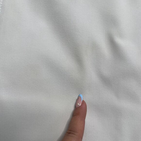 Prada Women's White Pencil High Waist Skirt Size 40 IT / US 4 - Picture 5 of 9